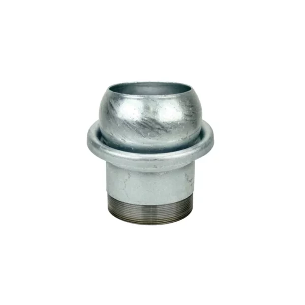 SEMIGIUNTO ZINCATO M/M 100X4"